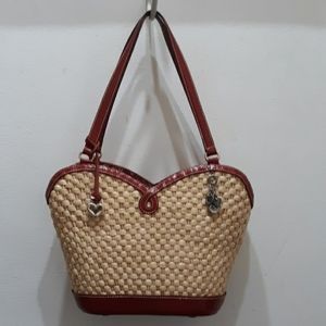 Brighton Red Marilyn Purse